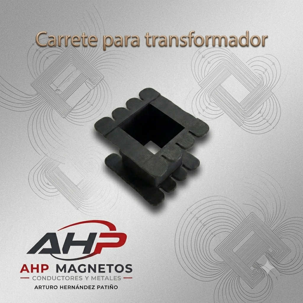 Carrete de plastico