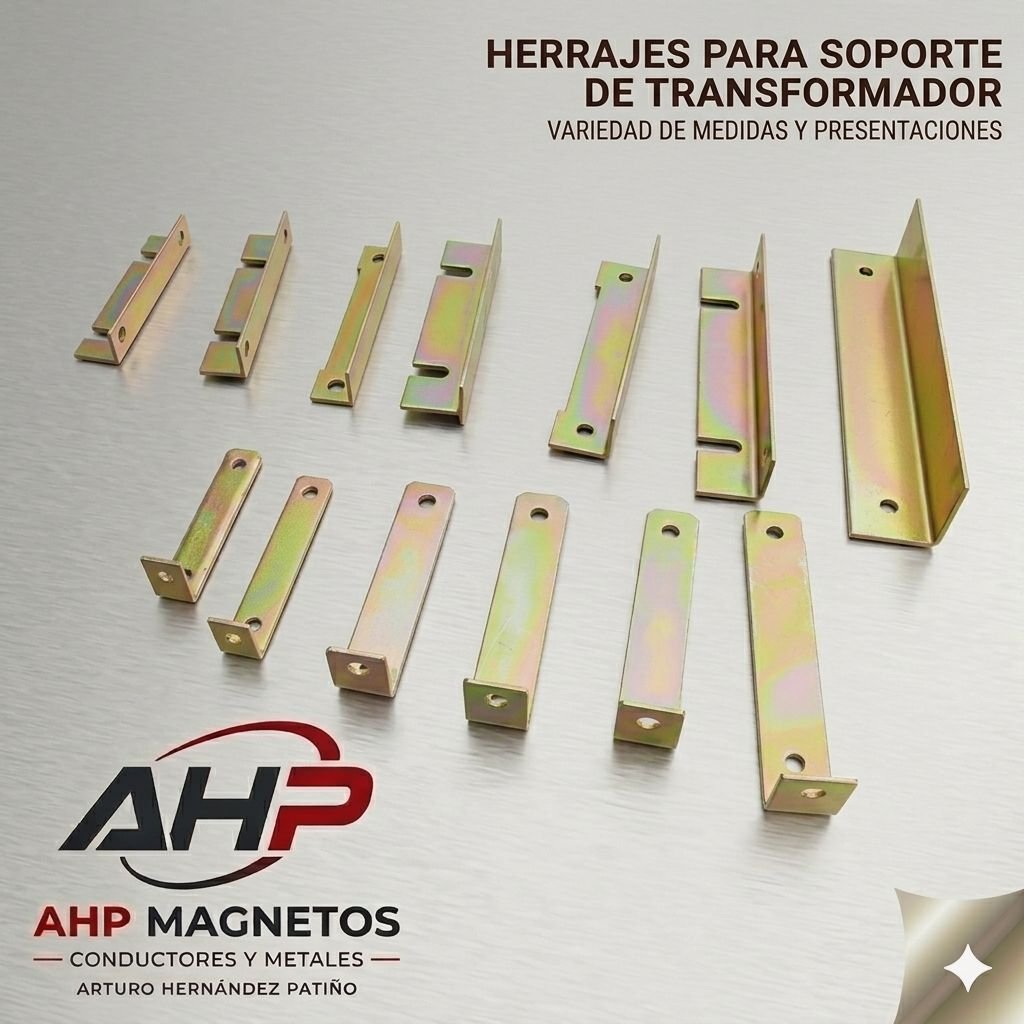 Escuadras para soporte de transformador